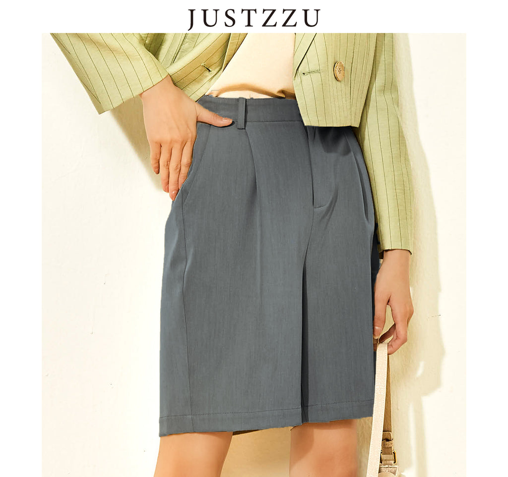 JUSTZZU Women Casual Shorts