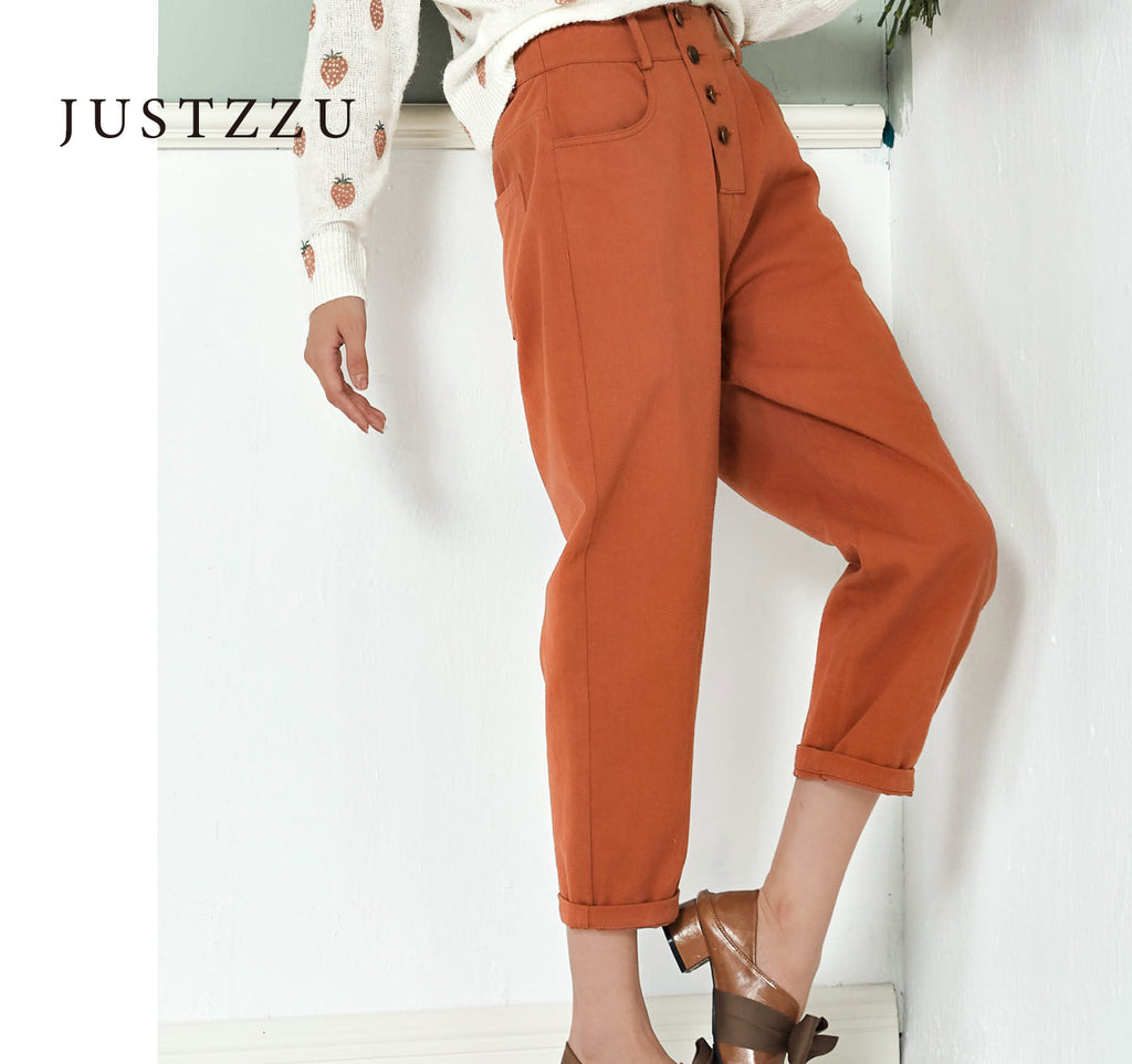 JUSTZZU Women Jeans Plain Cropped