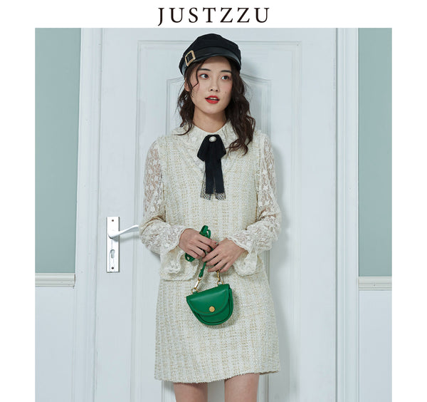 JUSTZZU  Shirts Female Korean Style Blouse